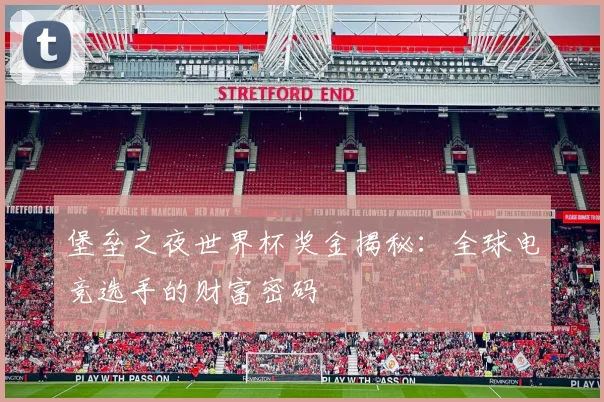 堡垒之夜世界杯奖金揭秘：全球电竞选手的财富密码